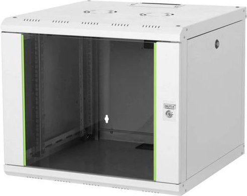 Digitus Wandgehäuse DN-19 09U-6/6 19 Zoll IT-Schrank 9 HE Lichtgrau RAL 7035 B/H/T: 600 x 509 x 600 cm - Bild 1