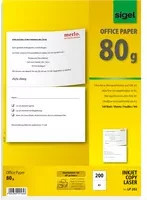 SIGEL Multifunktionspapier DIN A4, weiß, 80 g/m², matt - Bild 1