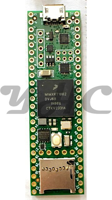 Teensy 4.1 Ethernet Kit Mini Computer mit iMXRT1062 Header in Grün - Bild 1