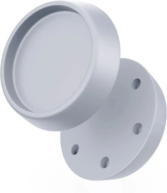 Bauheld Gummifüße Schwingungsdämpfer aus Kunststoff, Hellgrau, 4 Stück, Durchmesser: 67 mm, Höhe: 60 mm - Bild 1