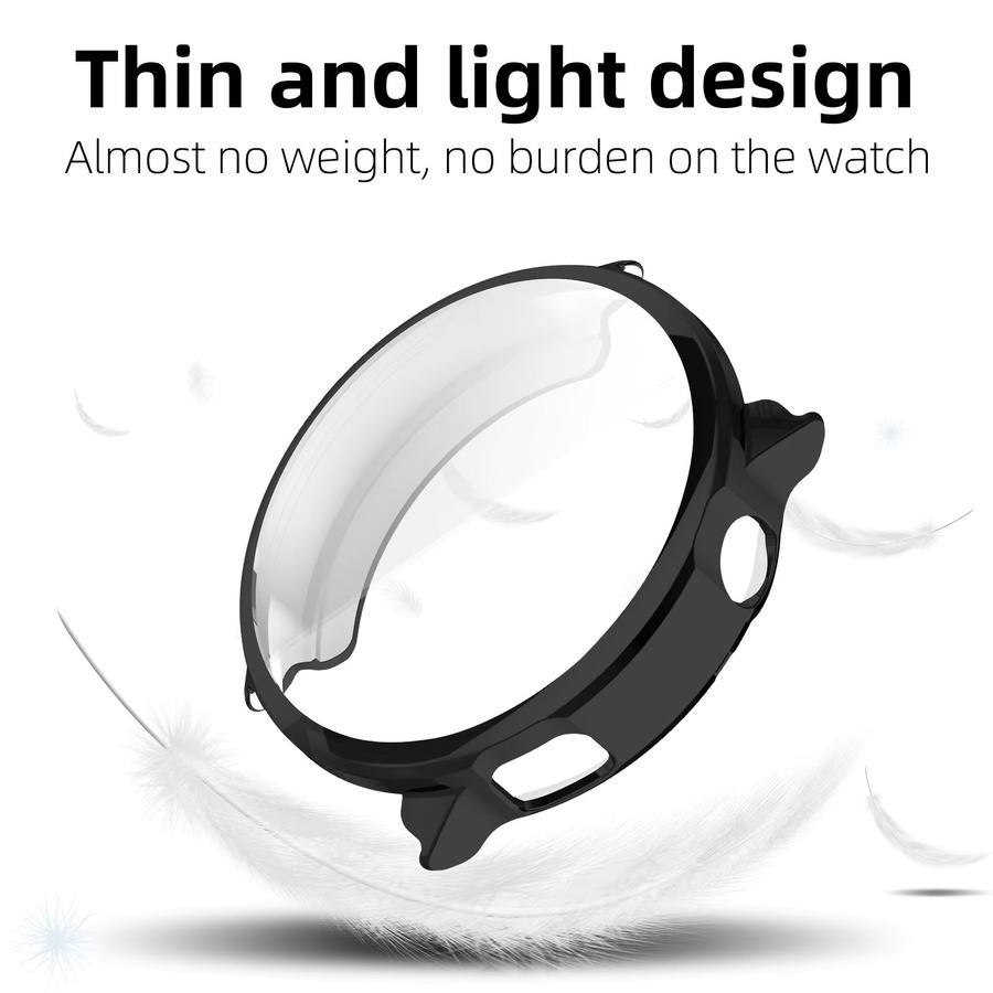 ONM Uhrenzubehör, Hülle für Garmin Venu 4, Silikon, Schwarz, Unisex - Bild 4