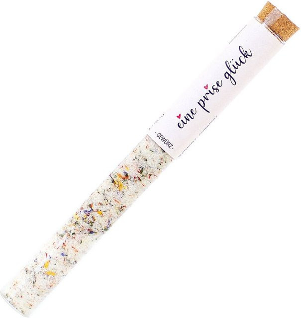 Gourmet Berner Gewürzsalz Blütensalz im Reagenzglas 40 g - Bild 1