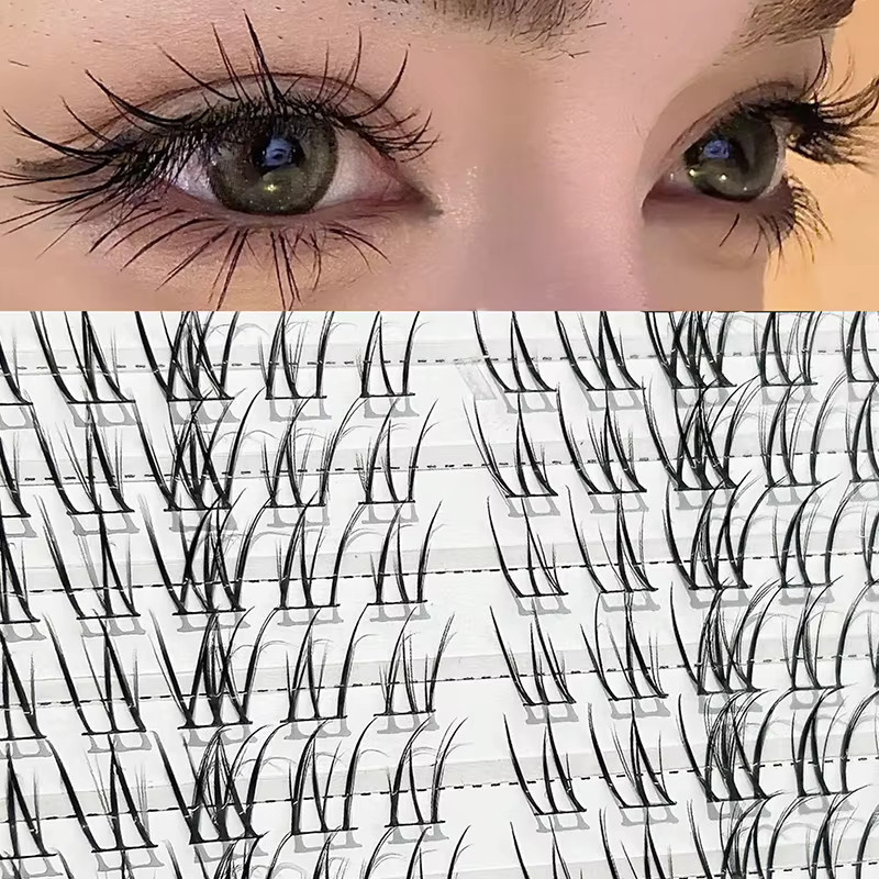 HERORANGE Selbstklebende Wimpern, Thai-Stil, natürlich - Bild 4