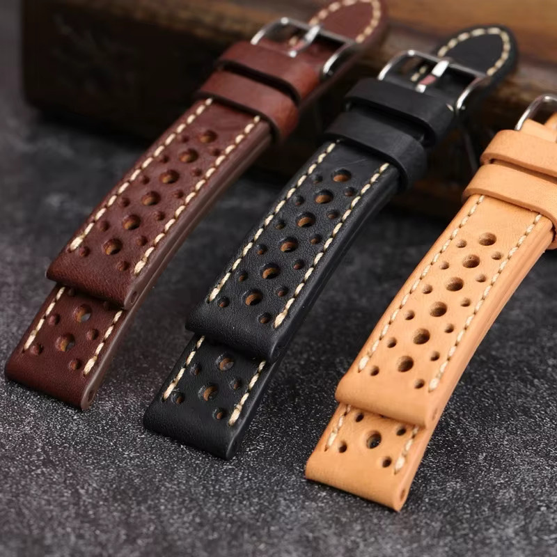 Uhrenarmband Rindsleder, Vintage, Unisex - Bild 1
