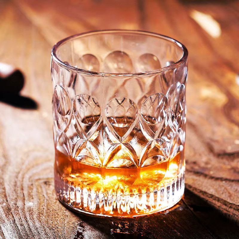 Hochwertige Kristall-Whiskygläser als Bourbon-Tumbler, bleifrei und transparent, 250 ml - Bild 3