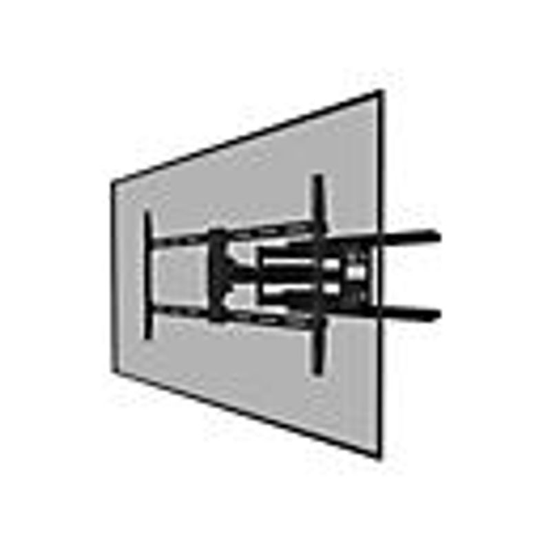 Neomounts WL40-550BL18 TV-Wandhalterung in Schwarz für 43 bis 75 Zoll, neigbar und schwenkbar - Bild 3