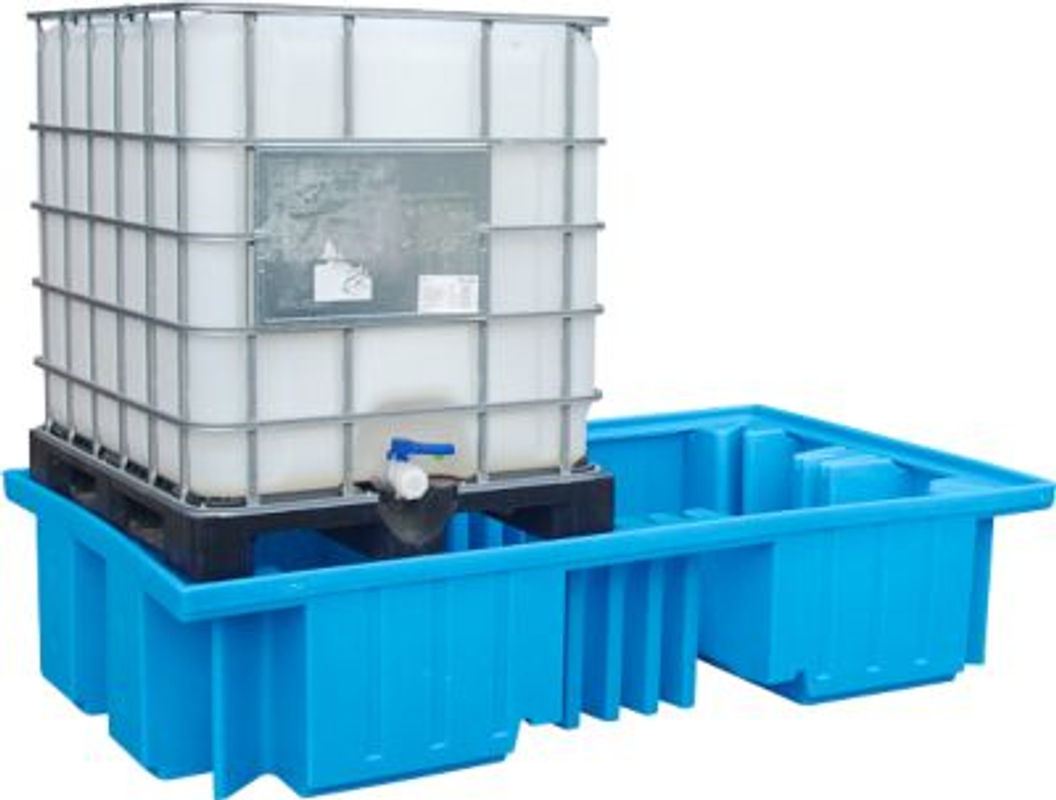 Bauer Südlohn GREEN-LINE PE-Auffangwanne WP 2/11 aus Polyethylen in Blau - Bild 2