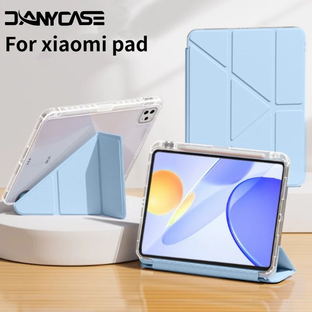 Xiaomi Tablet Sleeve Tasche für Xiaomi Pad 6 und Pad 6 Pro mit Flip-Standfunktion und Awake-Schlaf-Abdeckung in Blau - Bild 1