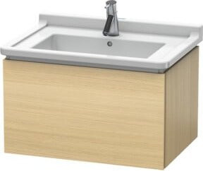Duravit L-Cube Waschtischunterschrank beige, wandhängend, B: 67 cm, T: 46,9 cm, H: 40,8 cm - Bild 1