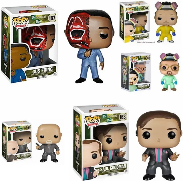 Funko Breaking Bad Vinyl Figuren, Set / Bundle, Bunt / Mehrfarbig - Bild 1
