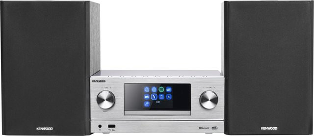 Kenwood M-9000S Smart Micro Hi-Fi System Stereoanlage in Silber - Bild 1