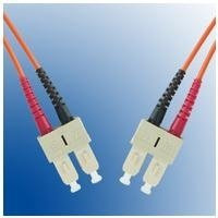 Microconnect Glasfaserkabel SC auf SC, Blau, Länge: 10 m - Bild 1