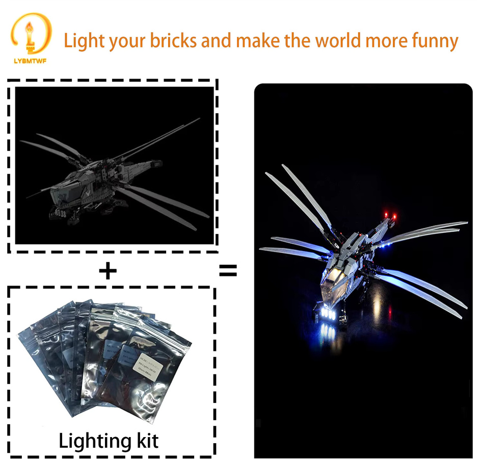 BRIXSPARK LED-Beleuchtungsset, USB-DIY-Lichtset - Bild 3