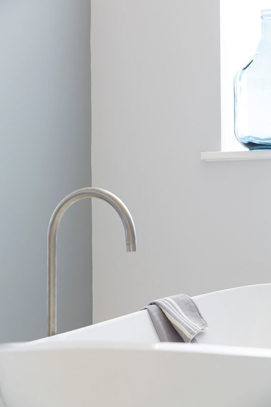 Little Greene Absolute Matt Emulsion Wandfarbe Inox 224 Grau 0,25 l - Bild 2