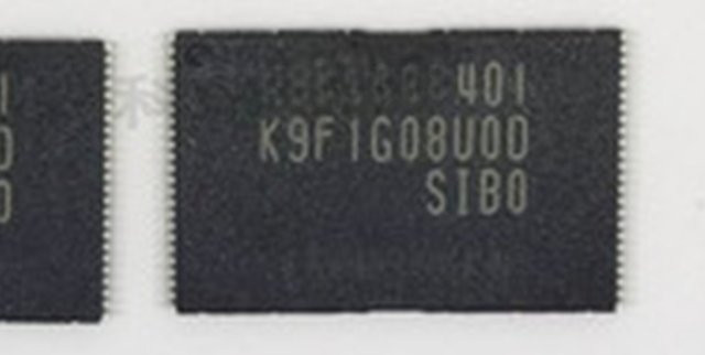 ZHONGXIANGTAI eMMC Speicherchip TSOP48 K9F1G08U0D-SIB0 Schwarz - Bild 1