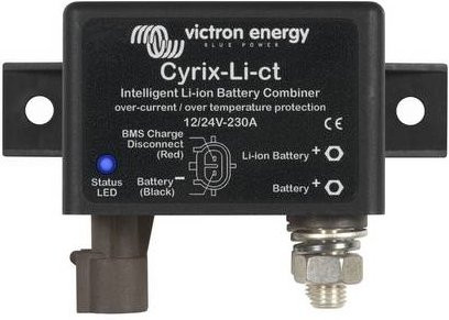Victron Energy Cyrix-li-ct 12/24V 230A CYR010230412 Batteriekoppler in Schwarz - Bild 1
