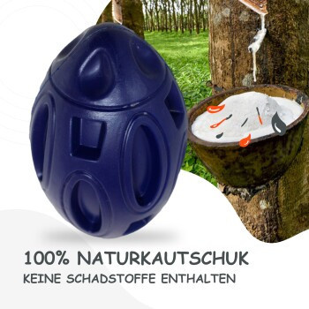 Petsation Kauspielzeug Ball, blau - Bild 2