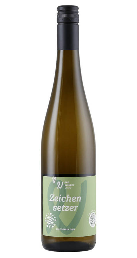 Eva Vollmer Zeichensetzer Souvignier Gris, trocken, Weißwein, 2025, 0,75 l - Bild 2