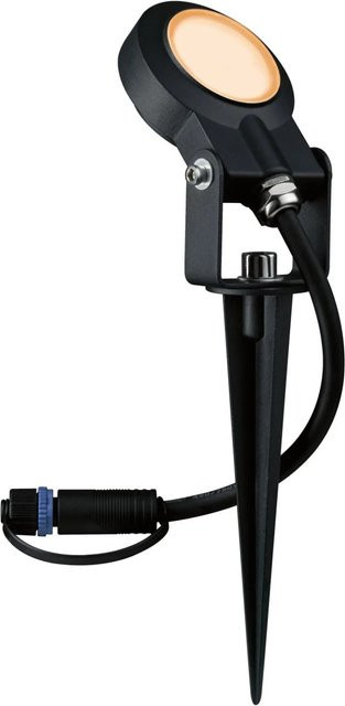 Paulmann Plug & Shine LED-Gartenstrahler Sting Erweiterung Schwarz mit warmweißem Licht 2200K - Bild 1