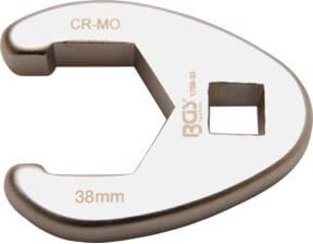 BGS Hahnenfußschlüssel aus Chrom-Molybdänstahl in Silber mit 20 mm (3/4 Zoll) Innenvierkant und 38 mm Schlüsselweite - Bild 1