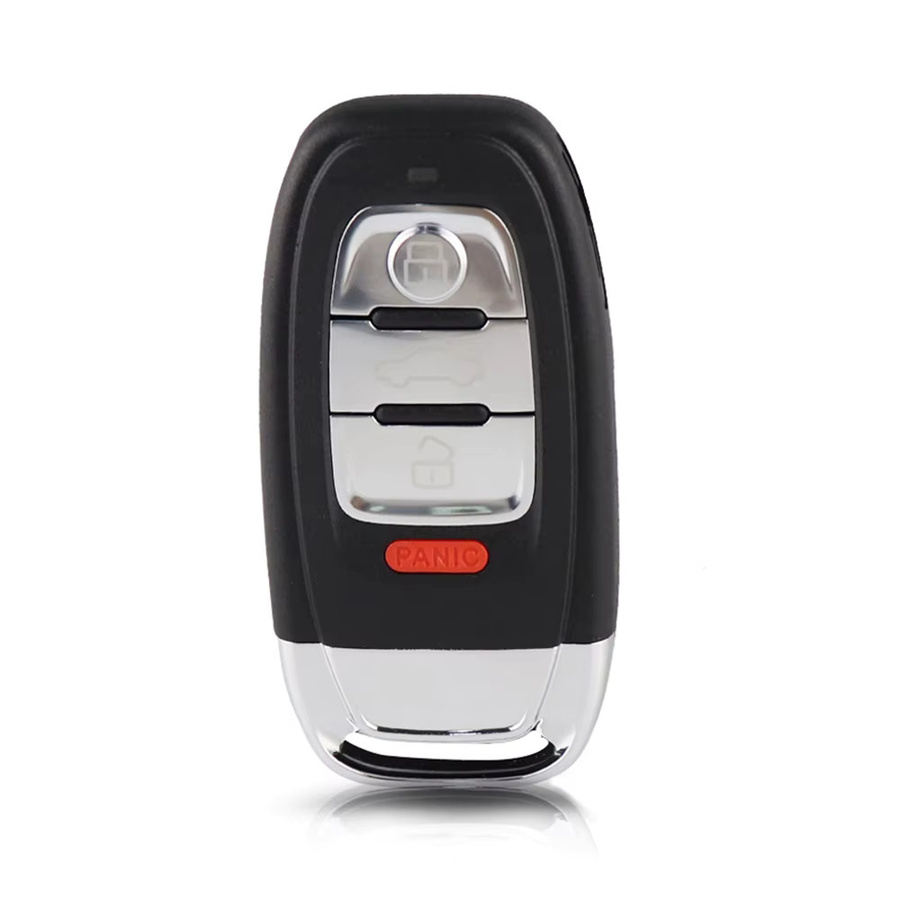 YIQIXIN 3/4 Tasten Fernbedienung Auto Schlüssel 315 MHz/433 MHz für Audi A4 A4L A5 A6 A6L A7 A8 Q5 RS4 RS5 S4 S5 8T in Schwarz - Bild 2