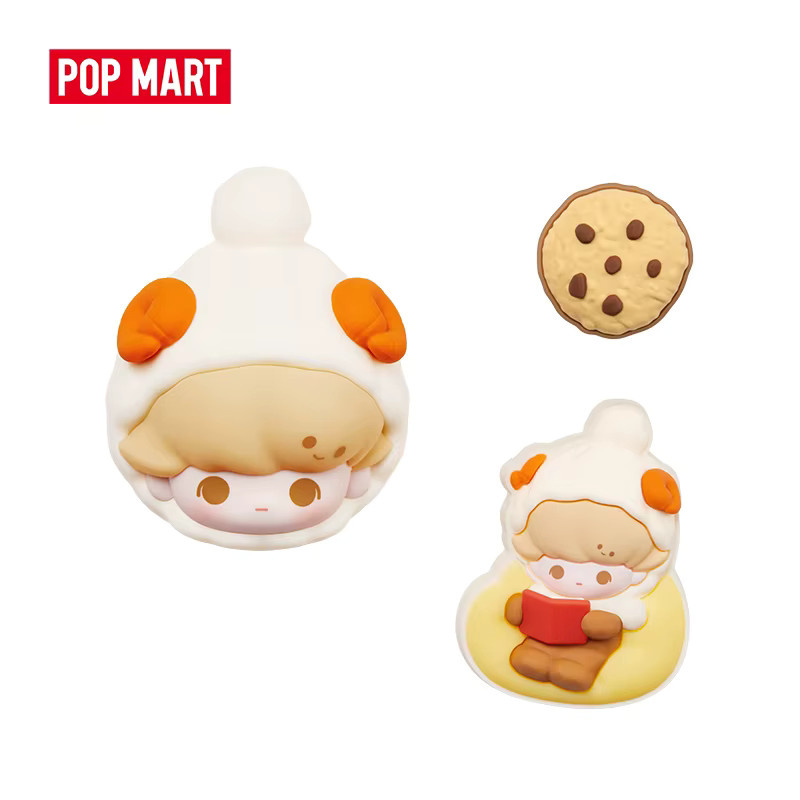 POP MART Fluffy & Cozy Series, Dekorative Charm Blind Box, 6-teiliges Set - Bild 2