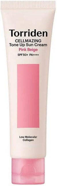 Torriden CELLMAZING Pink Beige Tone-Up Sonnencreme, 60 ml, LSF 50+ - Bild 1
