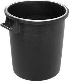 Schäfer Shop Stapelbare Tonne aus HDPE, 50 Liter, Schwarz - Bild 1