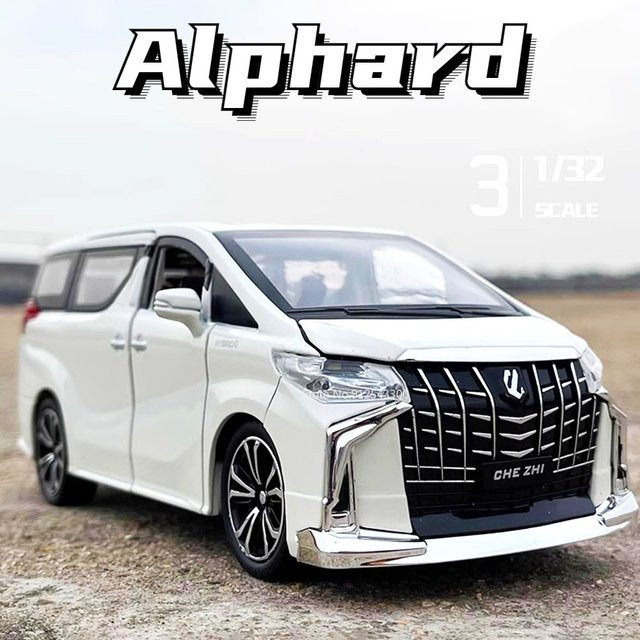 RMZ city Alphard Land Cruiser, Spielzeugautomodell, Maßstab 1:32, mit Licht und Sound - Bild 1