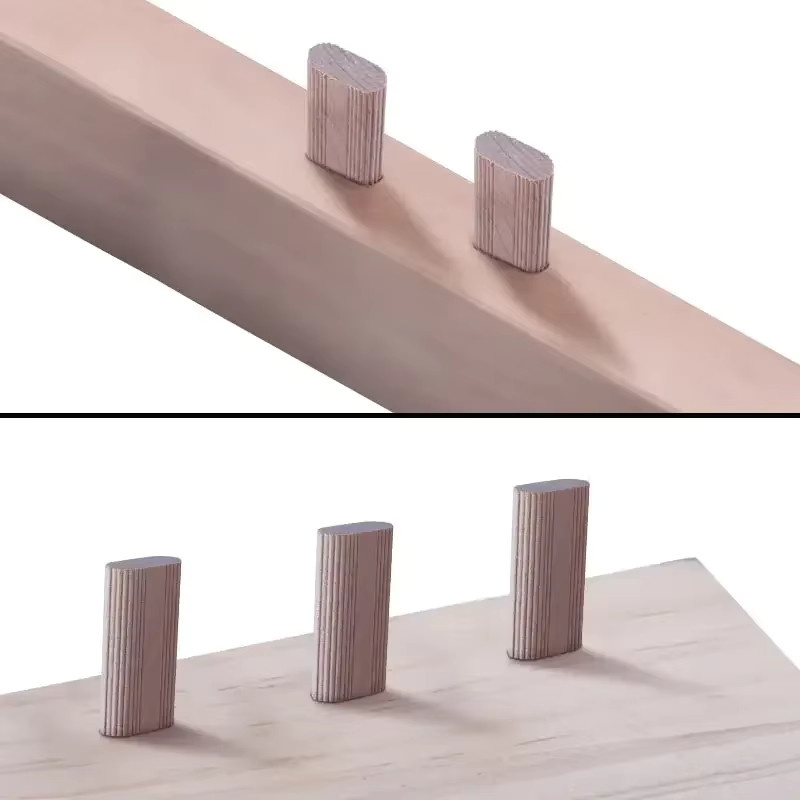 Festool Domino 100 Beutel Massivholz Streifen-Steckverbinder aus Buchenholz und Kork für die Holzbearbeitung und Möbelbau - Bild 4
