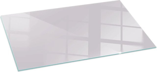 Tulup Funkenschutzplatte für Kaminöfen aus Glas in Lila, B: 140 cm, H: 70 cm - Bild 1