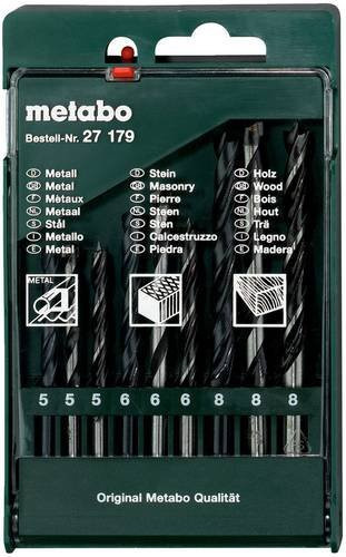 Metabo HSS Metall-Spiralbohrer-Set 9-teilig in Kunststoff-Kassette - Bild 1