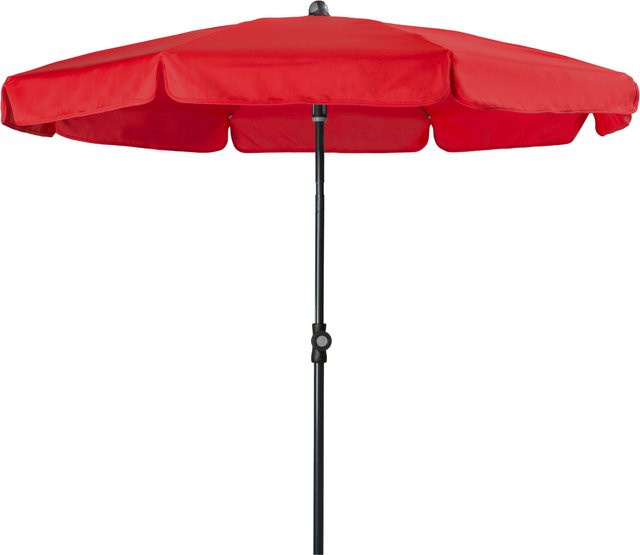 Doppler Mittelstockschirm Sunline Neo in Rot mit UPF 50+ und Durchmesser: 150 cm - Bild 1