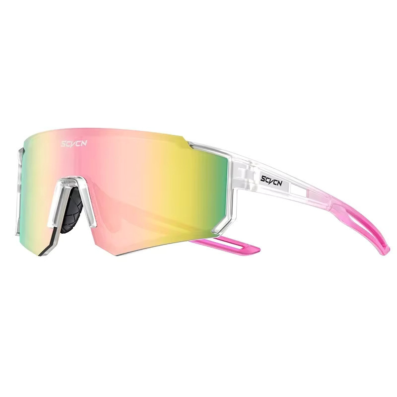 SCVCN Sportsonnenbrille, Unisex, Vollrand, Multicolor, Kunststoff - Bild 3