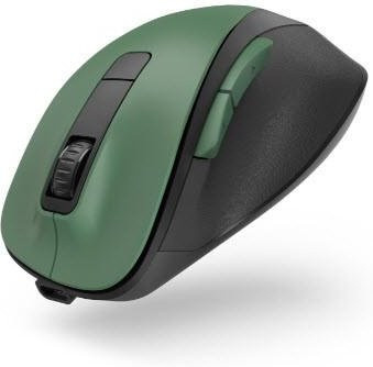 Hama MW-500 Recharge Ergonomische Funkmaus mit 6 Tasten und 1600 dpi in Waldgrün - Bild 3