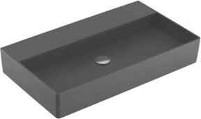 Villeroy & Boch Waschtisch Memento 2.0 in Grau, rechteckig, ohne Überlauf, B/T: 80 x 47 cm - Bild 1