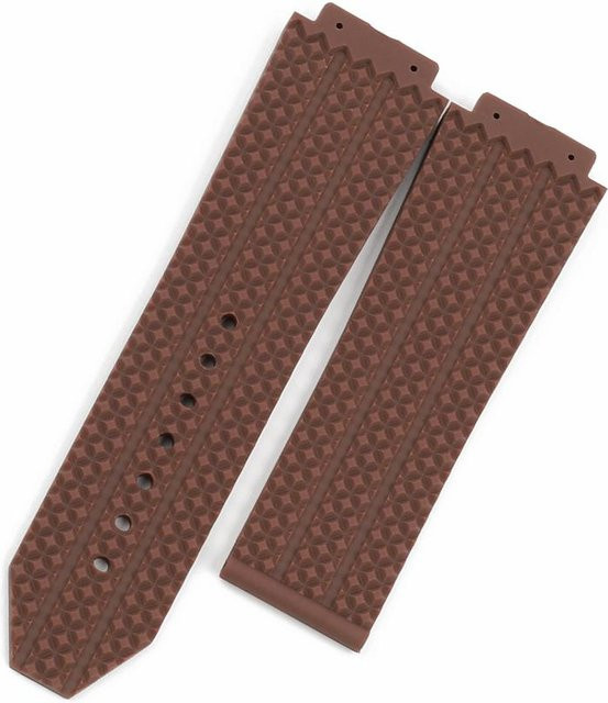 Uhrenarmband Hublot Silikon, Schwarz, 26x19mm, Unisex - Bild 1