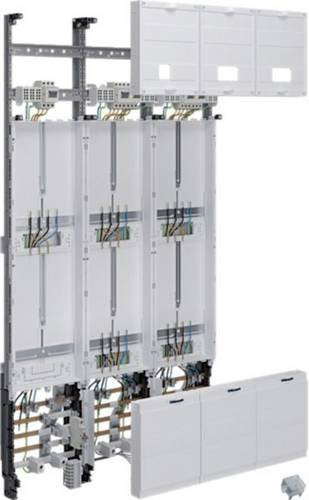 Hager Komplettfeld ZL52U6NT Verteiler für Verteilung boards in Weiß - Bild 1