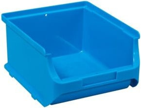 Allit Sichtlagerkasten Gr. 2B in Blau, B: 13,7 cm, T: 16,0 cm, H: 8,2 cm - Bild 1