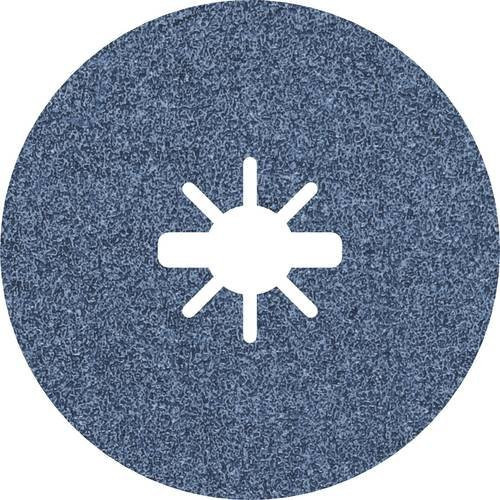 Bosch Fiberschleifscheibe R574 Best for Metal X-LOCK in Blau, Durchmesser: 125 mm, Bohrungs-Ø: 22,23 mm, Körnung: K 60 - Bild 1