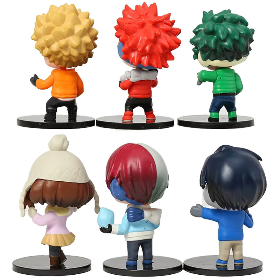 Bandai My Hero Academia Action Figure, 6-teiliges Set, bunt - Bild 2
