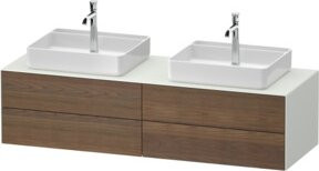 Duravit Waschtischunterschrank White Tulip in White, Breite: 160 cm, Tiefe: 55 cm, Höhe: 40,8 cm - Bild 1