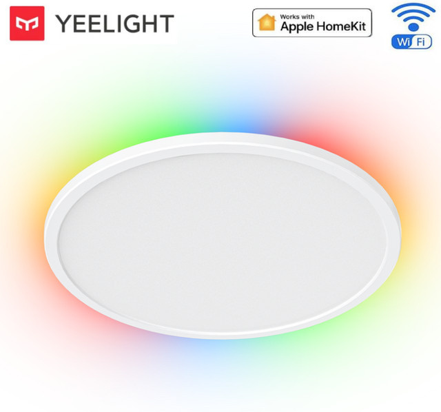 YEELIGHT Smart LED Deckenleuchte RGB Slim in Weiß mit Wifi, dimmbar und Sprachsteuerung für Mi Home - Bild 1