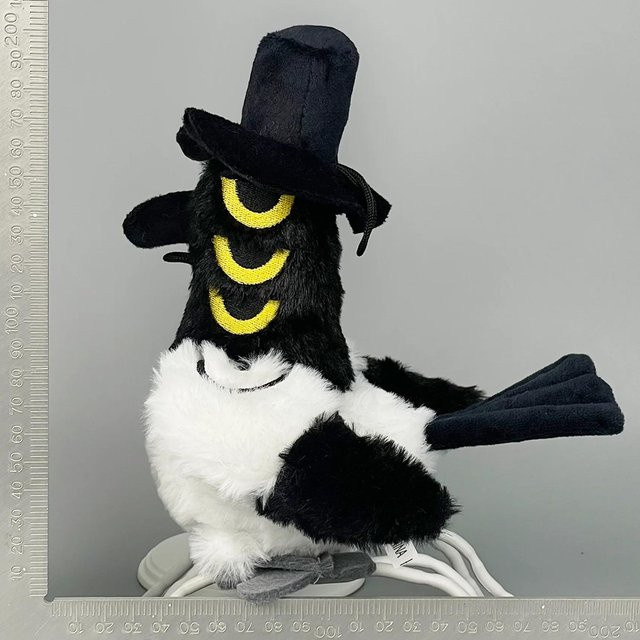 Linyi toy Vogel Schlüsselanhänger Plüschtier, 1-teiliges Set - Bild 1
