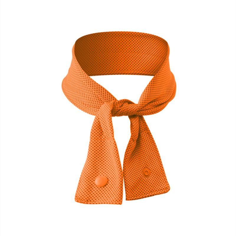 SZwatch Kühlendes Eisschal Schweißhandtuch für Outdoor und Sport in Orange - Bild 2