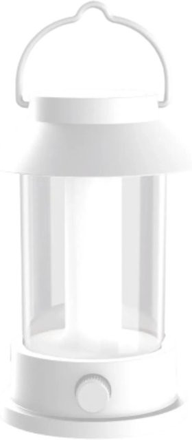 Horntools Campinglampe Weiß, dimmbar mit 3 Lichtfarben und bis zu 100 Stunden Leuchtdauer, wiederaufladbar - Bild 1