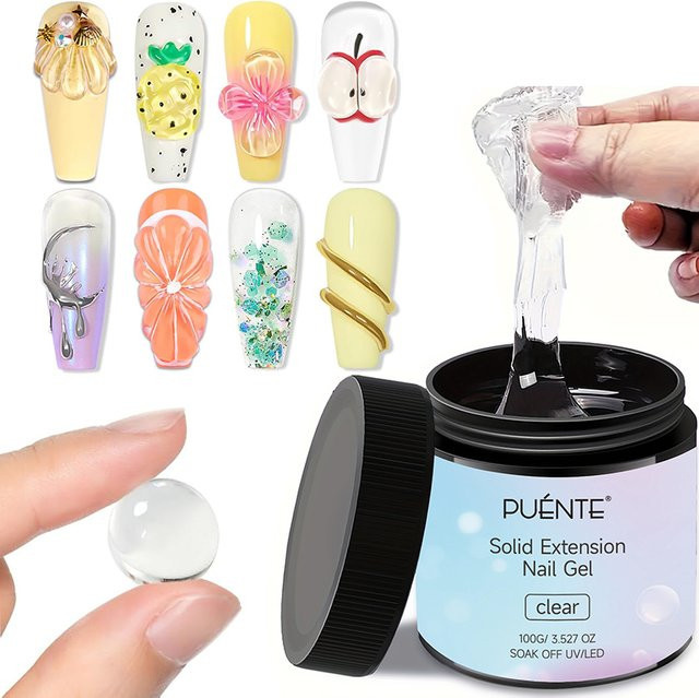 PUENTE Hand-UV-Gel-Builder, klar, 100 g - Bild 1
