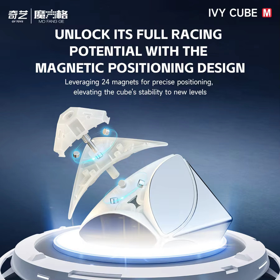 Qiyi IVY Cube, Magnetische Version, Zauberwürfel, Puzzle Spielzeug - Bild 2