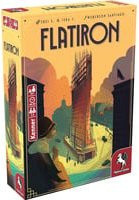 Pegasus Brettspiel Flatiron zum Thema Bauwesen in New York auf Deutsch - Bild 1