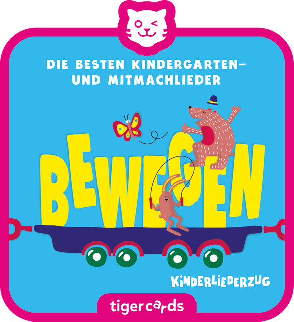 tigercard Kinderliederzug, Folge 1: Die besten Kindergarten- und Mitmachlieder – Bewegen - Bild 1
